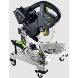 Festool SYMC 70 EB-Basic SYMMETRIC Akku-Leistensäge ohne Akku schwarz/blau - Refurbished