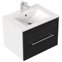 Badmöbel SANTINI 60 schwarz seidenglanz