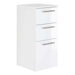 Midischrank SANTINI Front weiss hochglanz