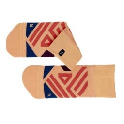 On Damen Mid Sock orange