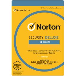 Symantec Norton Security Deluxe 3.0 3 Geräte 2 Jahre