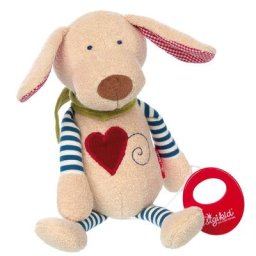 Baby Spieluhr Kuscheltier Organic Hund Sigikid mit Tasche