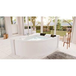 Langeck Whirlpool Royal XL 180x130 rechts Made in Germany 21 Düsen ohne Armatur