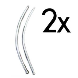 Panzerschlauch-Set 3/8"" auf M10x1 Gewinde 2x