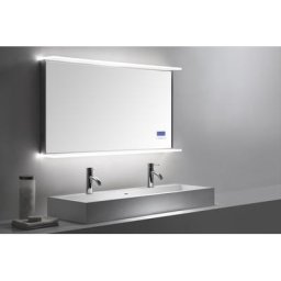 Smart Home LED Spiegel 120x65 cm mit Touch Bedienung