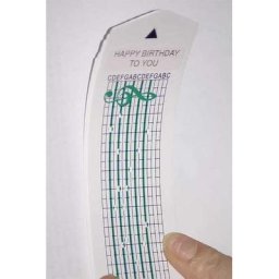 Lochbandstreifen für Spielwerk 4905, 15 Töne
