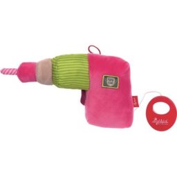 Baby Kuschelkissen Bohrmaschine Girls Papa & me von Sigikid mit Tasche