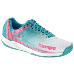 Kempa Damen-Handballschuh WING 2.0 - weiß/skyblau | 36