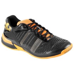 Kempa Handballschuh ATTACK CONTENDER - schwarz/fluo orange | 39,5