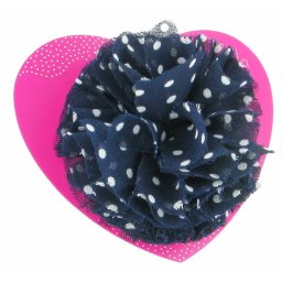 BROCHE/PINZA TOPOS AZUL