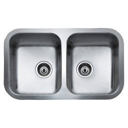 TEKA Fregadero bajo encimera BE 2C 780. 10125026, Dos cubetas, Inoxidable