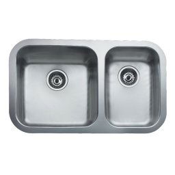 TEKA Fregadero bajo encimera BE 2C 785. 10125025, Dos cubetas, Inoxidable