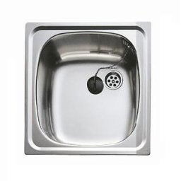 TEKA Fregadero sobre encimera fondo reducicdo E-50 1C. 10103001, Una cubeta, Inoxidable