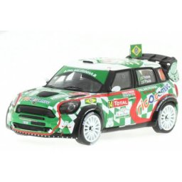MINI John Cooper Works - No.14 Rally Monte Carlo 2012 - P. Nobre / E. Paula - Ixo 1/43