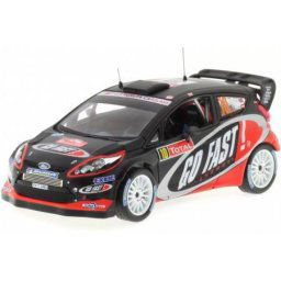 FORD Fiesta RS WRC - No.10 Rally Monte Carlo 2012 - H. Solberg / I. Minor - Ixo 1/43