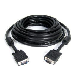 CABLE VGA MACHO A MACHO CON FERRITAS 20m