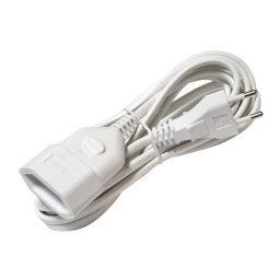 PROLONGADOR ELECTRICO MACHO A HEMBRA 2x1mm 3m
