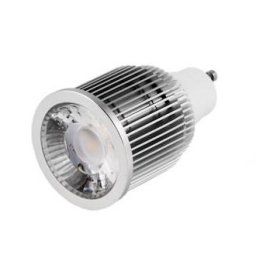 LAMPARA LED GU10 7W 220V BLANCO PURO*