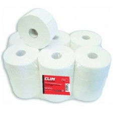 Pack 18 rollos papel higiénico industrial 2 capas gofrado con