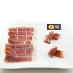 Jamón curado corte cuchillo