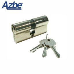 Bombin perfil europeo AZBE monoblock Niquel, 30x40
