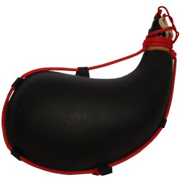 BOTA DE VINO NEGRA CURVA INTERIOR LATEX