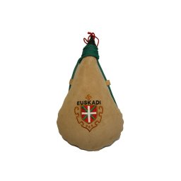 BOTA DE VINO BORDADA ESCUDO EUSKADI