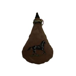 BOTA DE VINO BORDADA CABALLO