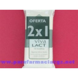 VIVALACT TOALLITAS INTIMAS10 [B] 383794 VIVALACT TOALLITAS HIGIENE INTIMA - (10 TOALLITAS )
