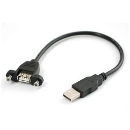 CABLE USB-A MACHO HEMBRA PARA PANEL