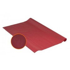 Mantel desechable papel 100x100 cms burdeos. pack 100 uds
