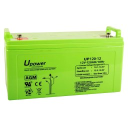 Batería de Plomo U-Power UP120-12 12V 120Ah