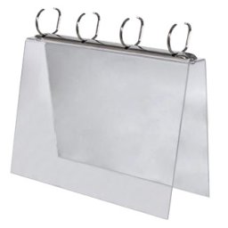 Portafolletos con anillas horizontal