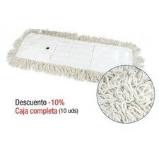 Recambio mopa plana industrial algodón 15x60 cms