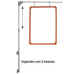 Poste extensible con imanes