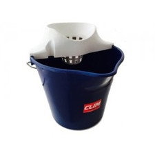 Cubo redondo de 13 l con escurridor