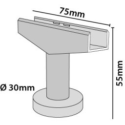 Soporte T con imán