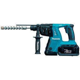 Martillo ligero 36V 2.6 Ah Litio Makita BHR262DP1 26 mm