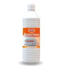 Amoniaco limpia manchas. caja 12 lt