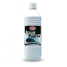 Agua fuerte limpieza. caja 12 lt