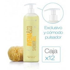 Gel ph neutro avena&co 750 ml con pulsador. caja 12 bot