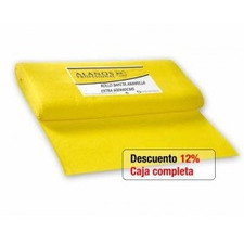 Rollo de bayeta amarilla calidad extra 600x40 cms
