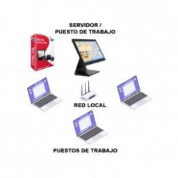 Software TPV Itactil Licencia Puesto de Red Profesional - Inside-Pc