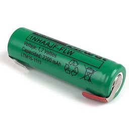 BATERIA NI-MH 1.2V 2200mA AA CON TERMINALES