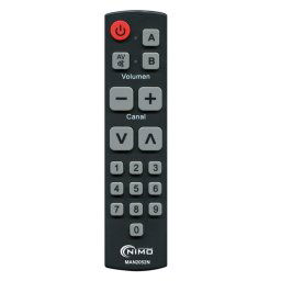 MANDO SIMPLIFICADO TV UNIVERSAL PROGRAMABLE