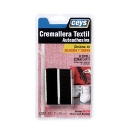CREMALLERA TEXTIL CEYS NEGRA