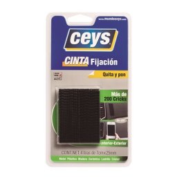 CINTA FIJACION CEYS NEGRA