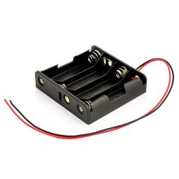 PORTAPILAS R-6 AA 4 PILAS PLANO