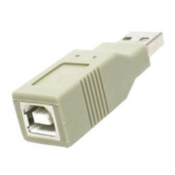 ADAPTADOR USB A MACHO B HEMBRA