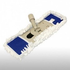 Mopa plana de microfibra con bastidor 60 cms